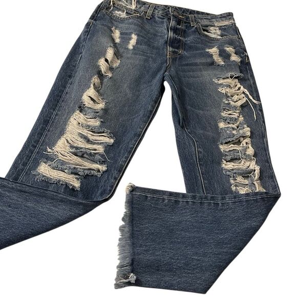 Carmar Los Angeles Women’s Deconstructed Jeans - Picture 3 of 13